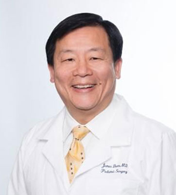 James Dunn, MD,<br>PhD Co-Founder Chief of Pediatric Surgery, Stanford University Former Chief of Pediatric Surgery, UCLA